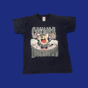 Dallas Cowboys · 1990 NFL Looney Tunes "Taz" Tee